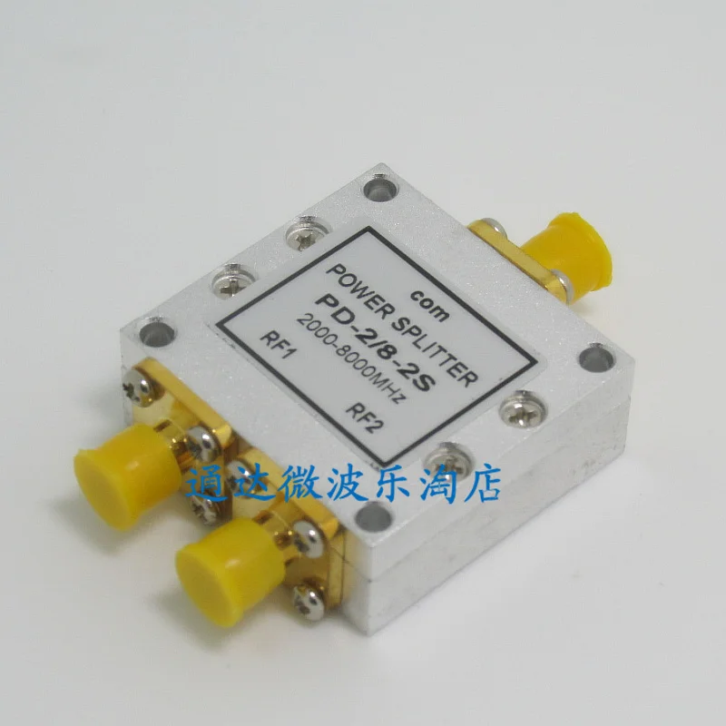 

Sma one-two splitter, WIFI, GPS two-power splitter, power splitter, 2-8G microstrip two