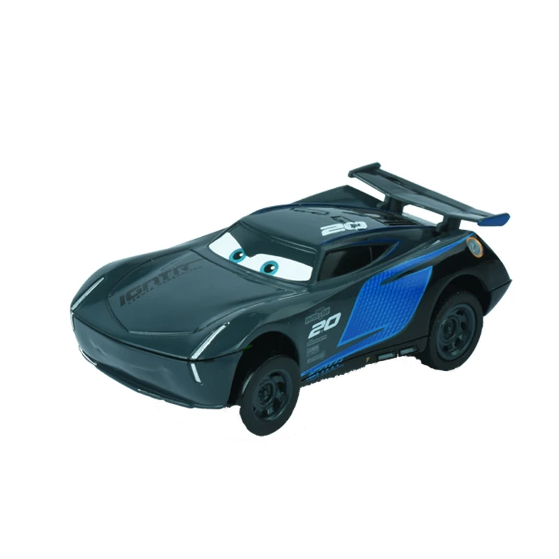 2020 Pixar Автомобиль 3 Трек автомобилей McQueen Storm Jackson 2 шт. электрические Слоты