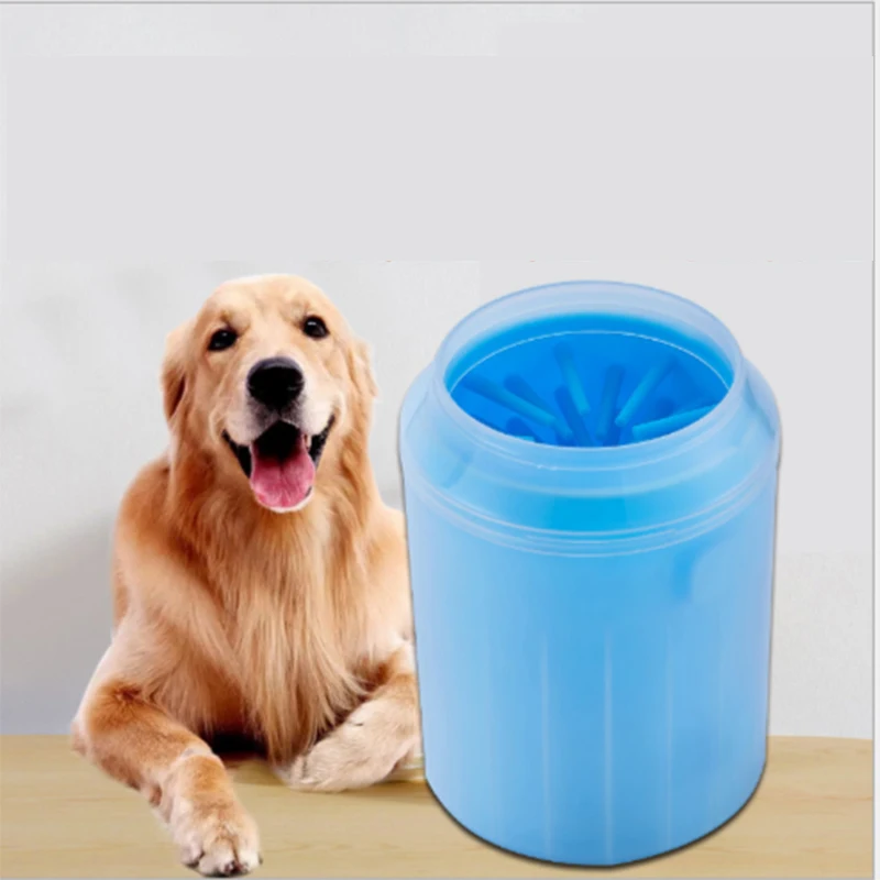 

Pet Cats Dogs Foot Clean Cup For Dogs Cats Cleaning Tool Soft Plastic Washing Brush Paw Washer Pet Accessories for Dog