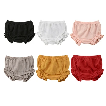 

Girls Shorts Toddler Infant Baby Tassel Trousers Ruffle Baby Shorts Bottoms PP Bloomers Summer Cute Girls Panties Short Trousers