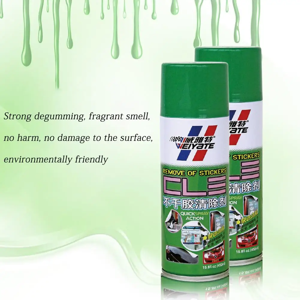 450ML Self-adhesive Remover Car Paint Remover Adhesive Degumming Agent Residual Glue Cleaning Agent