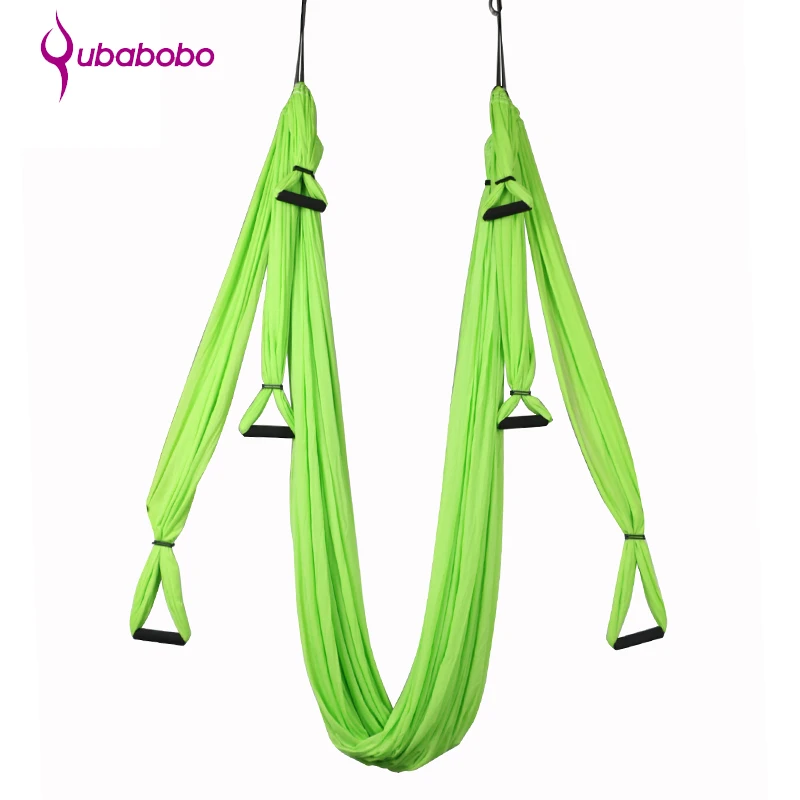 QUBABOBO Anti-Gravity Yoga Hammock Pilates for Fitness Inversion Yoga Belts TrapezeTraction Yoga Gym Strap Swing+Yoga Bag+Rope QUBABOBO Anti-Gravity Yoga Hammock Pilates for Fitness Inversion Yoga Belts TrapezeTraction Yoga Gym Strap Swing+Yoga Bag+Rope
