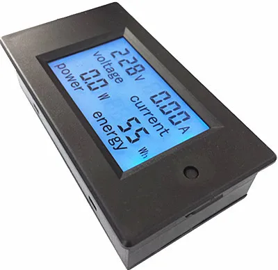 ЖК-дисплей дисплей WH метр однофазный измеритель мощности, ампер, напряжение, энергии, метр, Многофункциональный Panel Meter