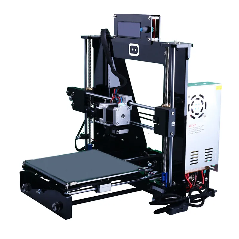  European Conformity New Upgraded Reprap Prusa i3 KS-i3 DIY Full Acrylic 3D Printer Kits LCD Free Shipping 