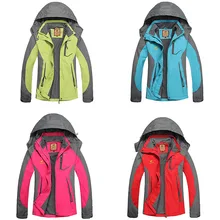 Женская куртка из горной кожи, весенне-осенняя дышащая водонепроницаемая флисовая куртка, пальто для отдыха на природе, походов, походов, тонкая куртка