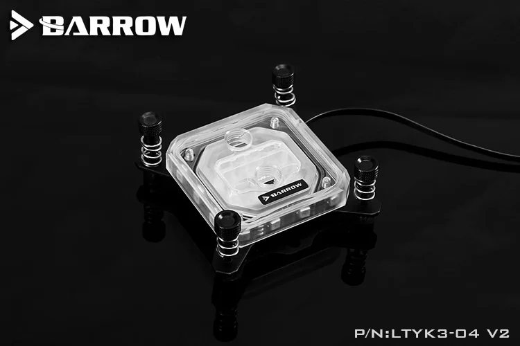 بارو وحدة المعالجة المركزية كتلة المياه استخدام ل إنتل LGA1150 1151 1155 1156 المقبس RGB ضوء متوافق 5 فولت GND 3PIN رأس في اللوحة النحاس