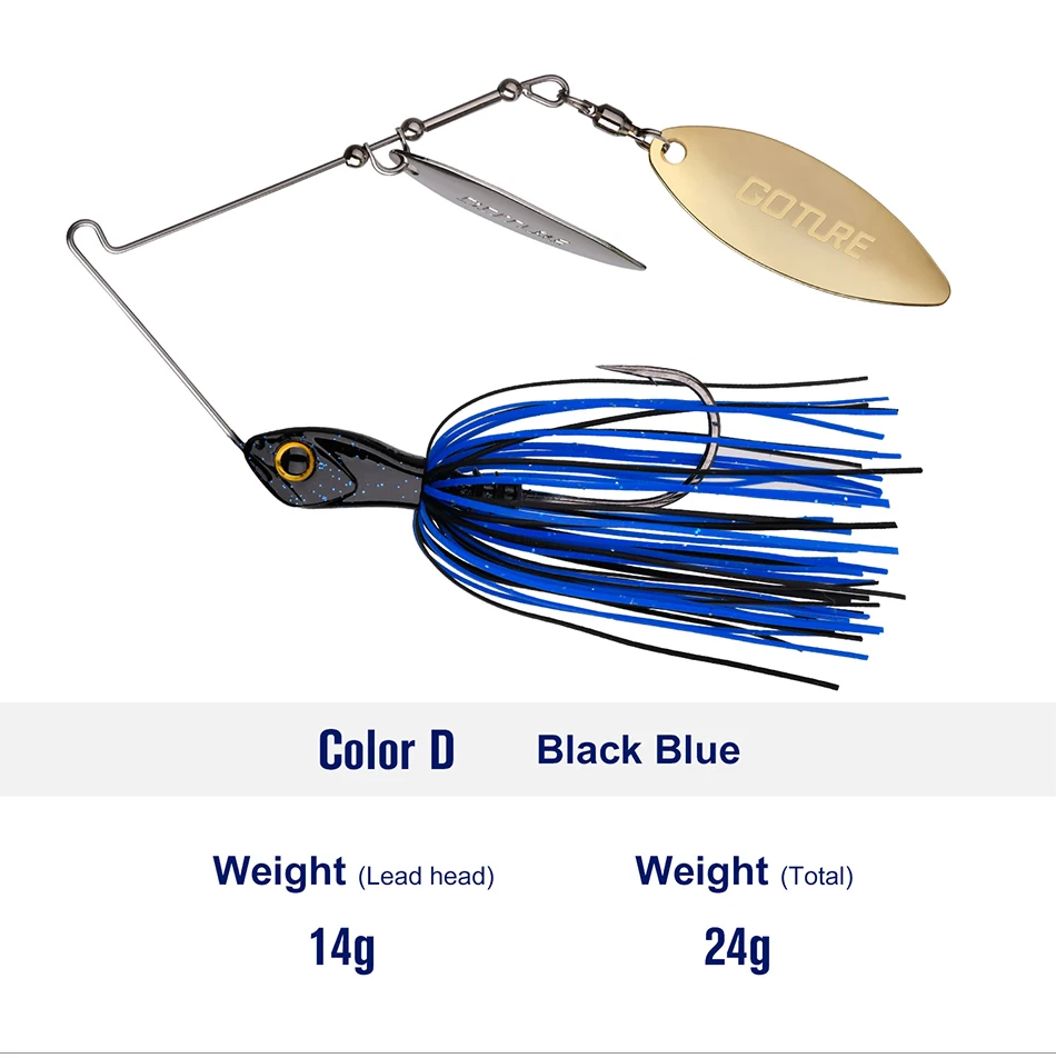 spinnerbait fishing lure buzzbait (10)