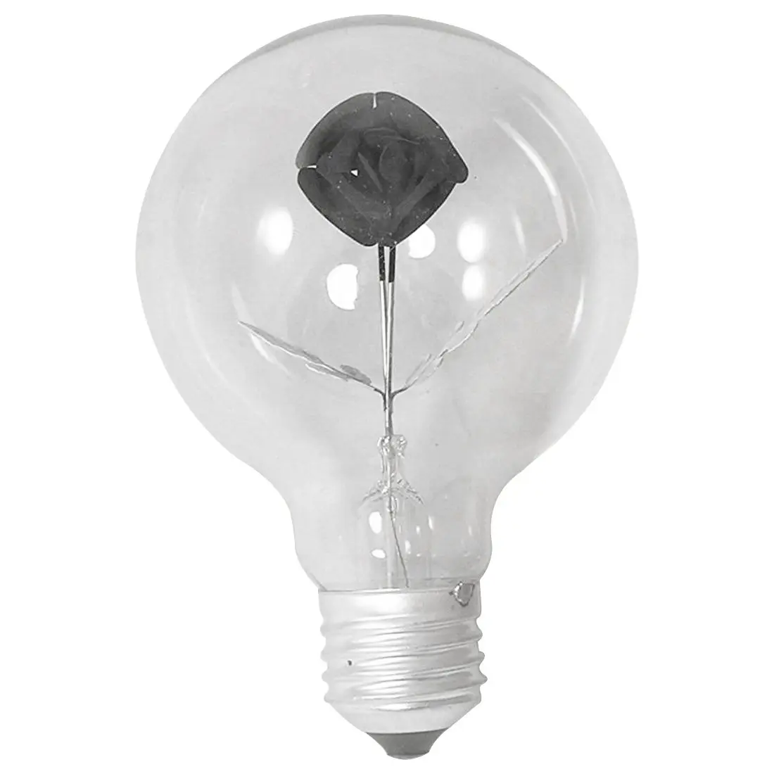 

CSS artful neon light bulb E26/E27 110/220V nixie filament lamp tube rose