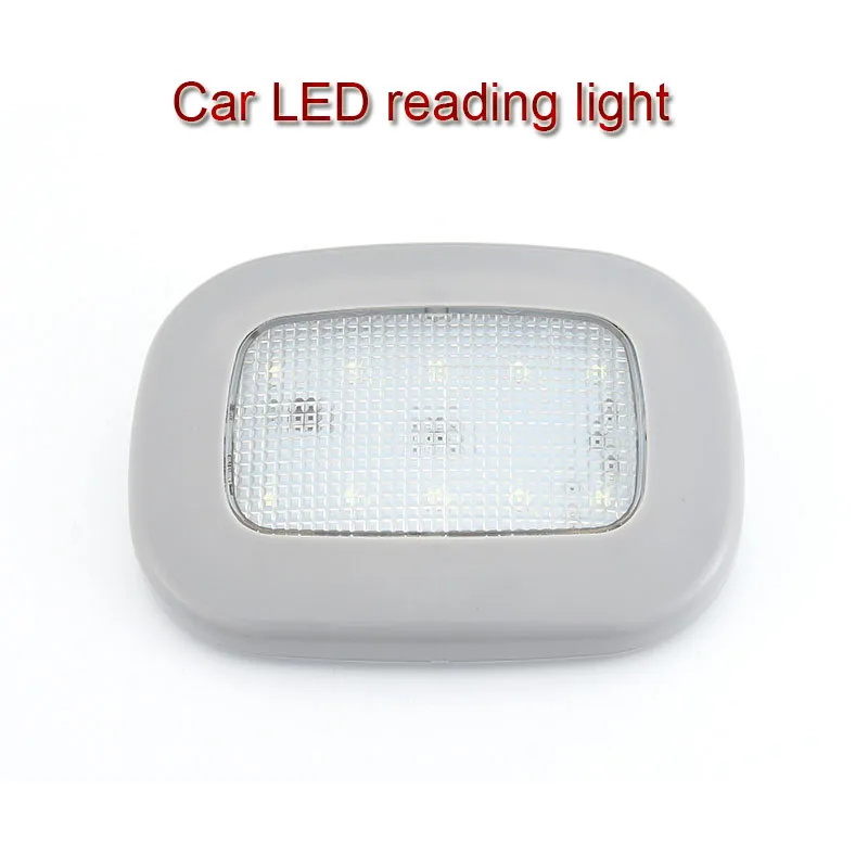 Led car Universal USB Rechargeable White/Blue LED Car Reading Light