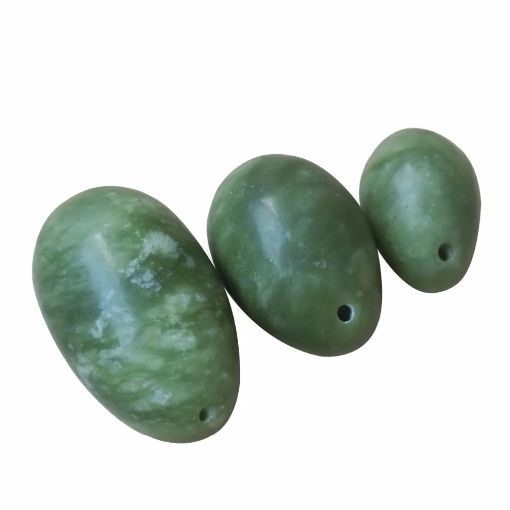 

3Pcs/Set Jade Massage Eggs Kegel Women Pelvic Floor Muscle Training Vaginal Shrinking Exercise Fit For Postpartum Women Girls