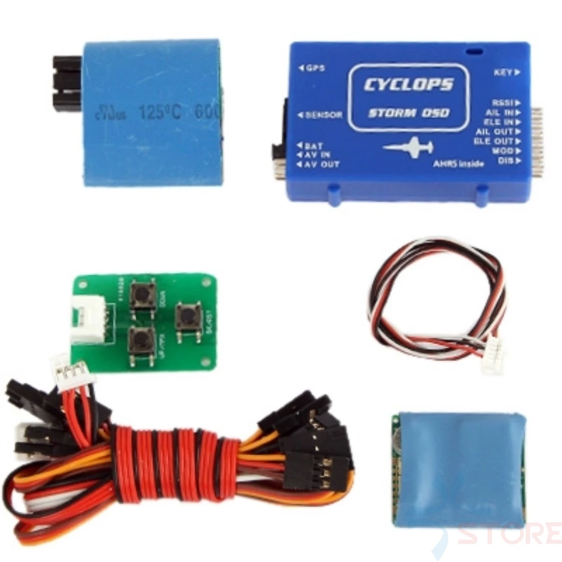 CYCLOPS STORM OSD Система W/gps последняя версия V2.2 издание AHRS на основе OSD RTL/RTH автоматический возврат Staberlization w/защитный чехол