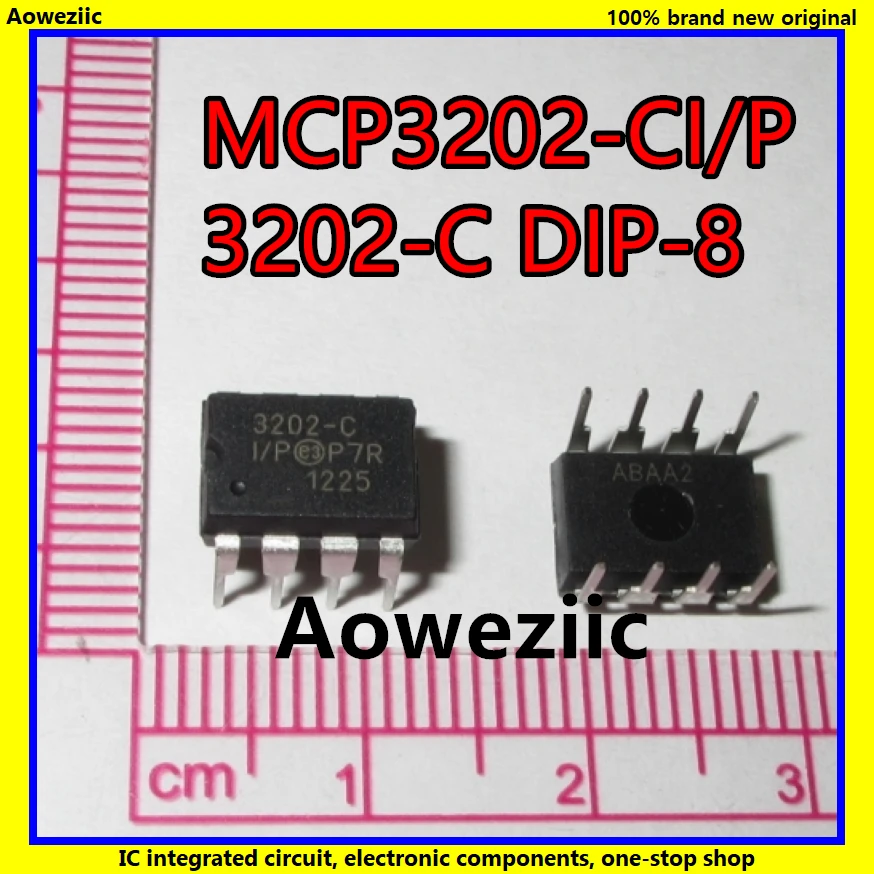 MCP3202-CI P 3202-C MICROCHIP DIP-8 __