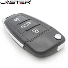 JASTER Горячая Мода креативный пластиковый U диск 4 ГБ/8 ГБ/16 ГБ/32 ГБ/64 Гб карта памяти Автомобильный ключ USB 2,0