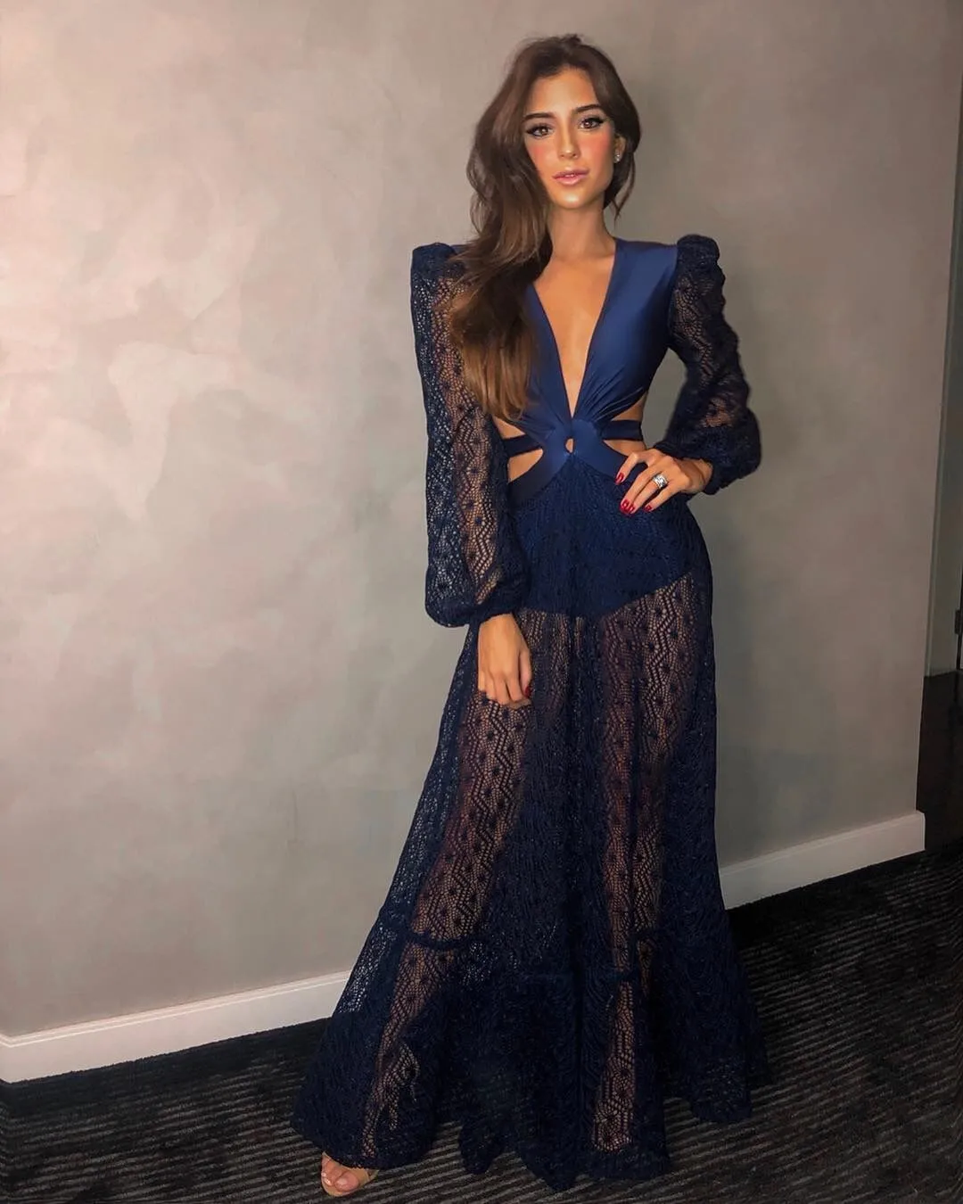 

2019 New Fashion Solid Elegant Spandex Design Long Sleeve Deep Strapless Sexy Wholesale Women Celebrity Party Long Dress