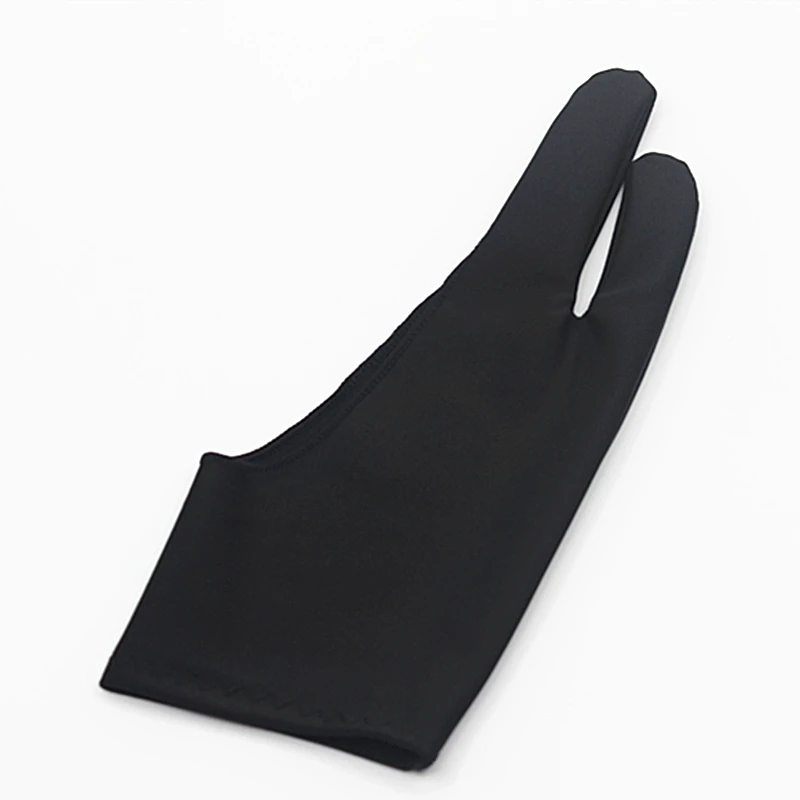 artist glove drawing 2 finger anti-fouling painting digital tablet writing glove Art Students 100pcs