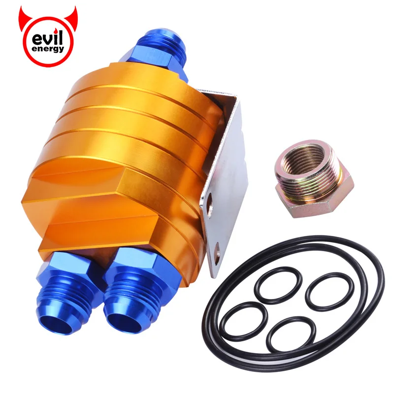Масляный фильтр для радиатора M20X1 5 3/4x16 UNF AN10|sandwich plate|oil adapteroil cooler |