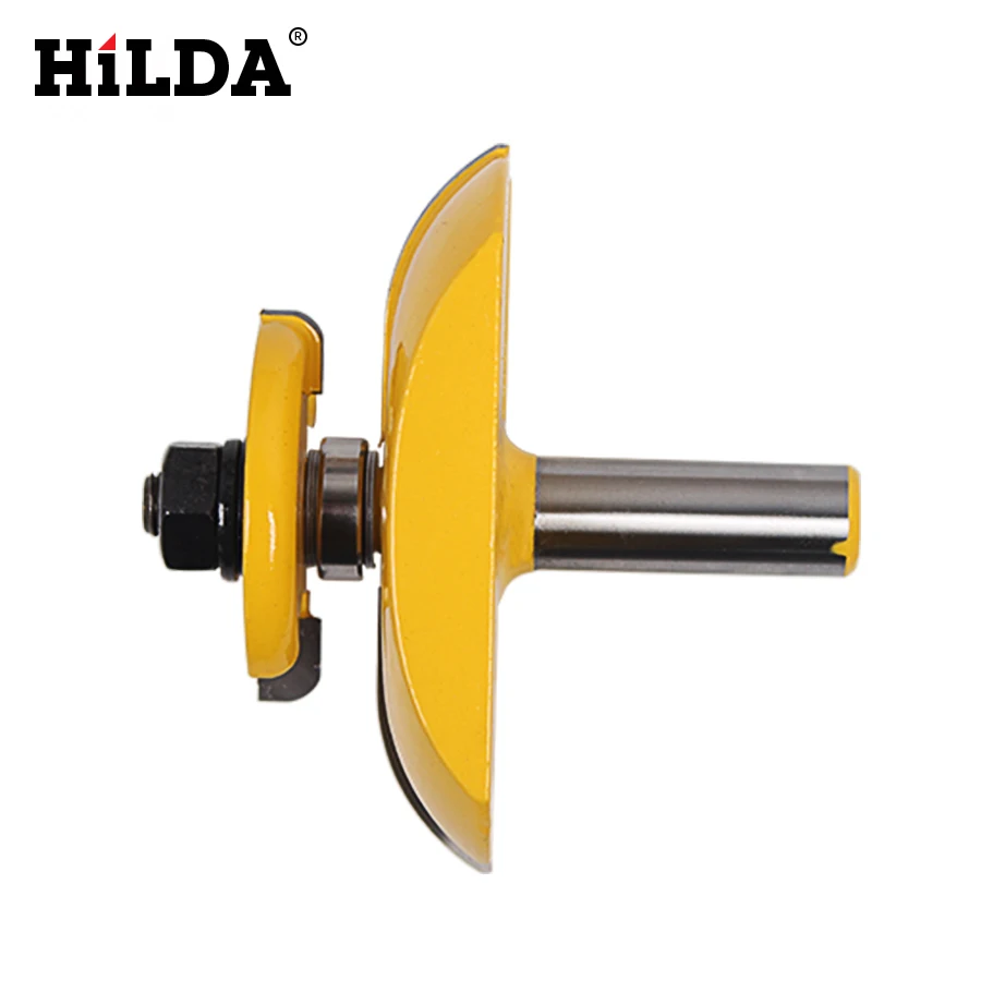 HILDA 1/2 ''хвостовик рельсы и Stile Ogee лезвие резак* 3 панели шкафа фрезы Набор фрезы электроинструменты дверной нож деревянная резка