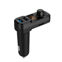 Автомобильный MP3-плеер Поддержка Bluetooth fm-передатчик с QC3.0 Dual USB Автомобильное вольтметр DC 12-24 V