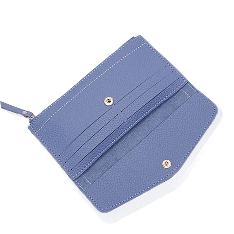 BONAMIE Модные ПУ кожаные кошельки для женщин Мульти визитница удлиненный женский кошелек сумка-клатч для телефона женский паспорт кошелек Дамский