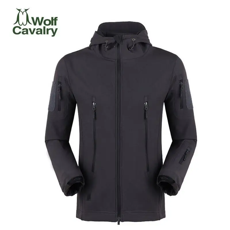 Outdoor men's soft shell jacket tactical clothing thick warm Fleece coat men breathable fishing hunting clothes windcheater new brand men soft shell clothing warm polar fleece outdoor fishing cardigan jacket autumn winter man fishing shirt coat red