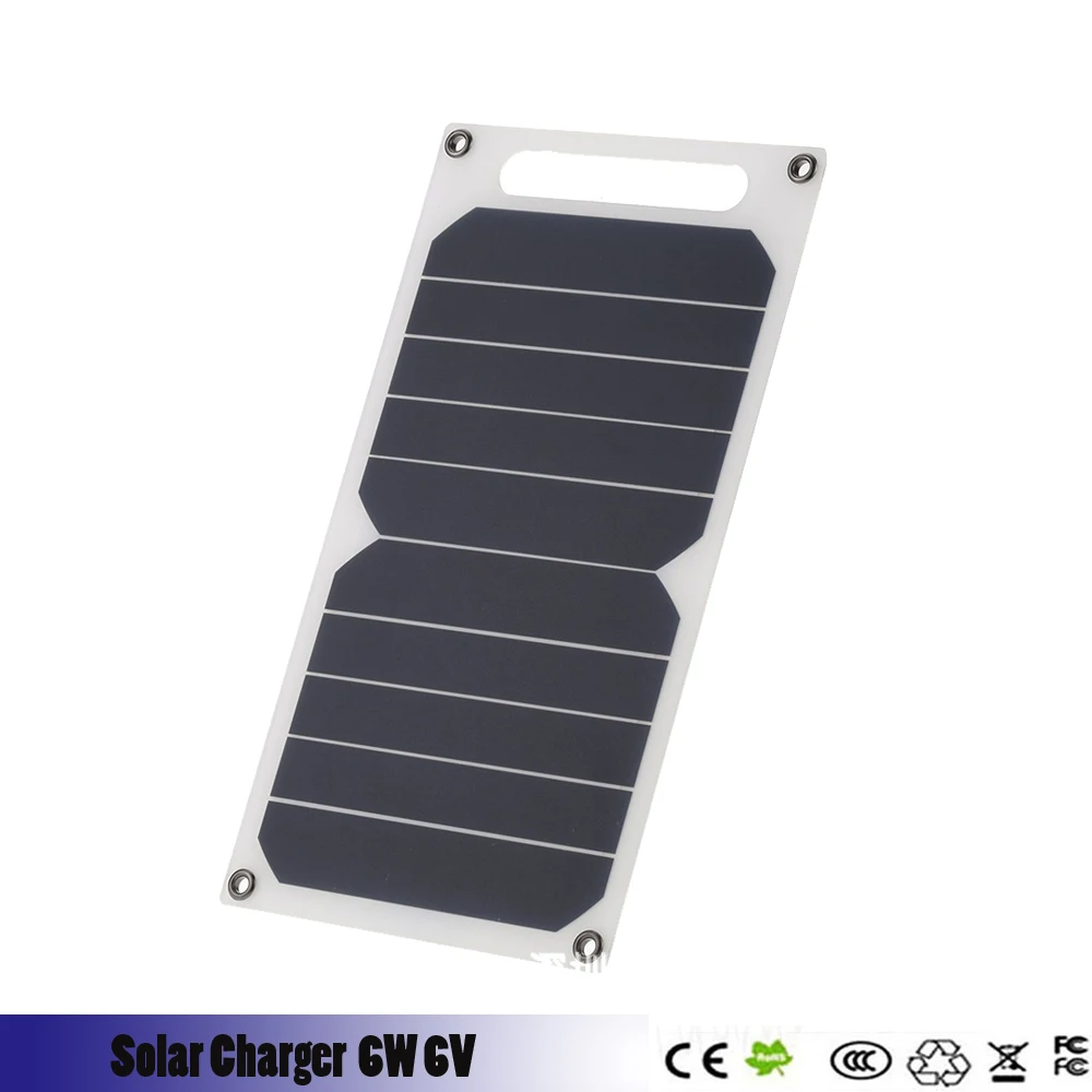 

Solar Power Panel External Backup Battery Charger Outdoor For Phone Battery Charger