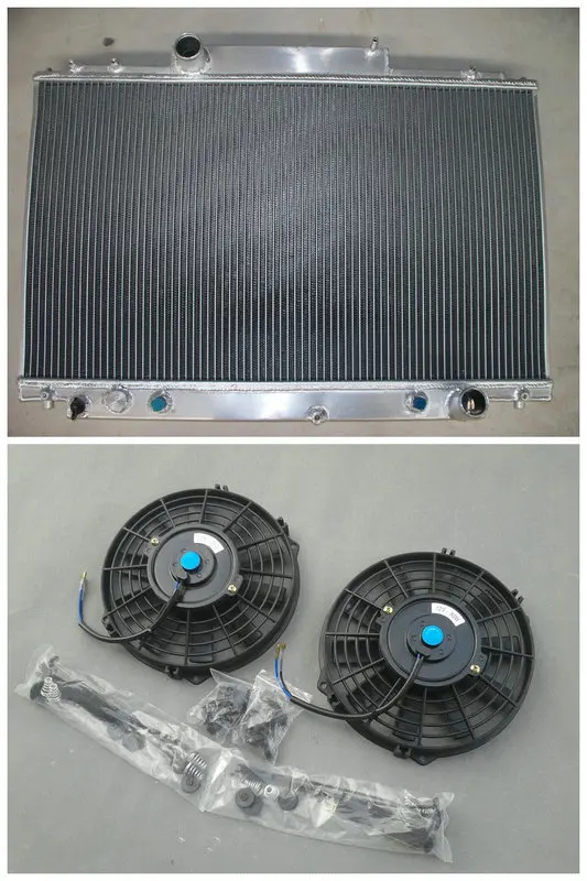 3 ROW 52 mm aluminum radiator for Jeep CJ5 CJ7 L6 V8 1972-1986 chevy engine 73