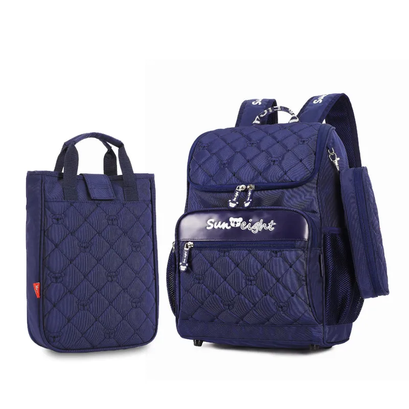 

3Pcs1Set Waterproof Nylon School Bags for Girls Orthopedic Children Backpack Kids Bag Boys School Backpack Mochila Escolar