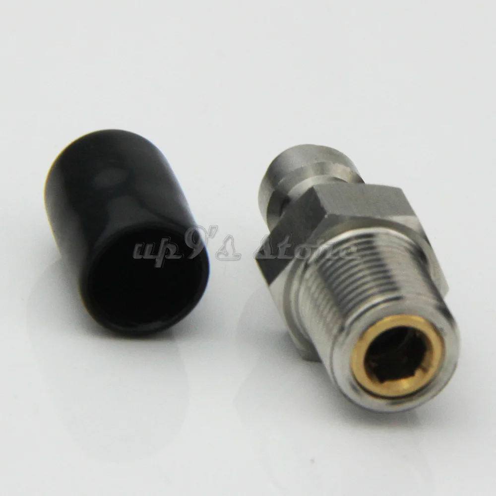 QD Male M10X1& BSPP1/8& NPT1/8 Пейнтбол PCP зарядка заполняющий фитинг 8 мм медь быстрое отключение Номинальное 300 бар/4500PSI