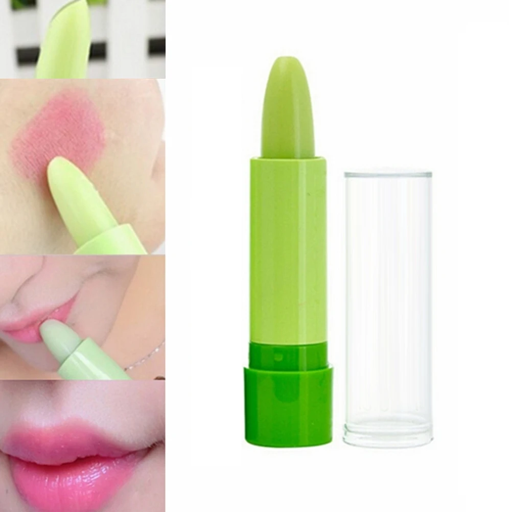 

1Pc Women Magic Temperature Change Color Lipstick Moisture Anti-aging Protection Lip Balm Makeup Tools Gifts
