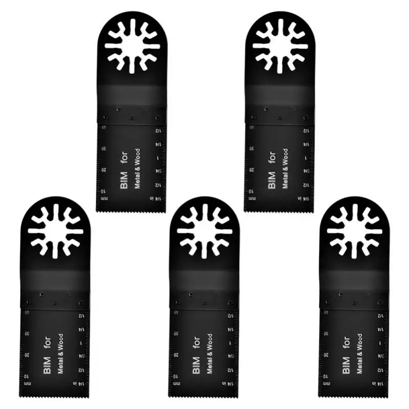 

5pcs/set Multi-Function Saw Blade Oscillating Multitool Saw Blade for Renovator Power Tools Cutting Blade