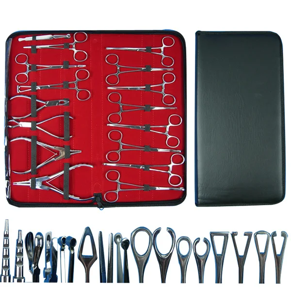 

16Pcs Piercing Forceps clamp sterilized 316 stainless steel piercing tools set Free shipping