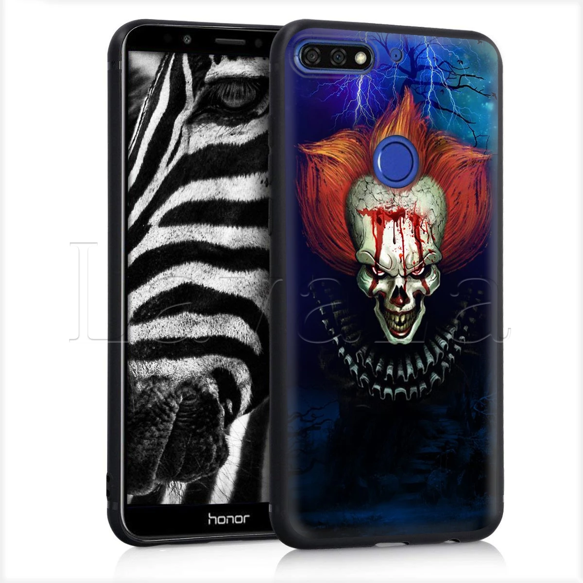 Lavaza клоун ужас Джокера страшный чехол для huawei P8 P9 P10 P20 P30 Y6 Y7 Y9 Lite Pro P Smart Nova 2i 3i мини