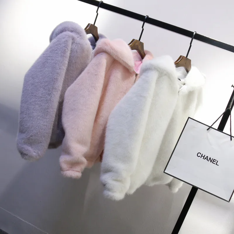 Plus Size 5XL 6XL Winter Casual Women Faux Fur Coat Hooded Pink Fur Coats Mink Fur Jacket Women Furry Hooded Coat Plus Size 5XL 6XL Winter Casual Women Faux Fur Coat Hooded Pink Fur Coats Mink Fur Jacket Women Furry Hooded Coat