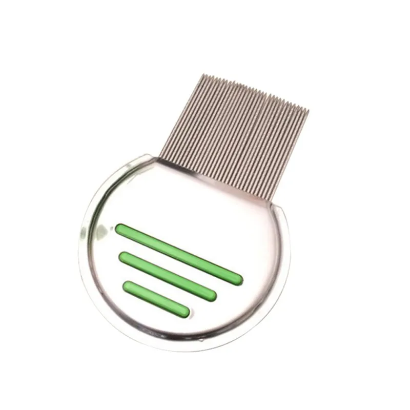 

Pet Cat Dog Hair Flea Comb Stainless Pin Massage Comb Durable Grooming Lice Comb Clean Tool Easy To Remove Out Lice Pet Supplies