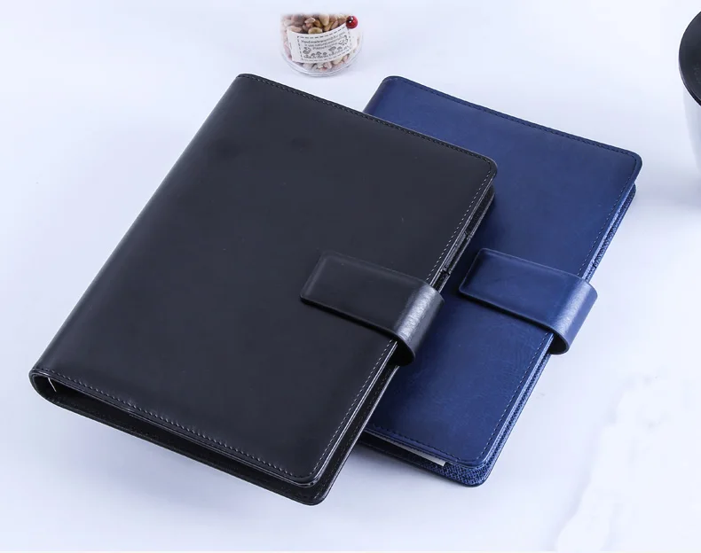 Блокнот органайзер из ПУ кожи А5 с блокировкой 1192C|agenda organizer|leather a5a5 refill |