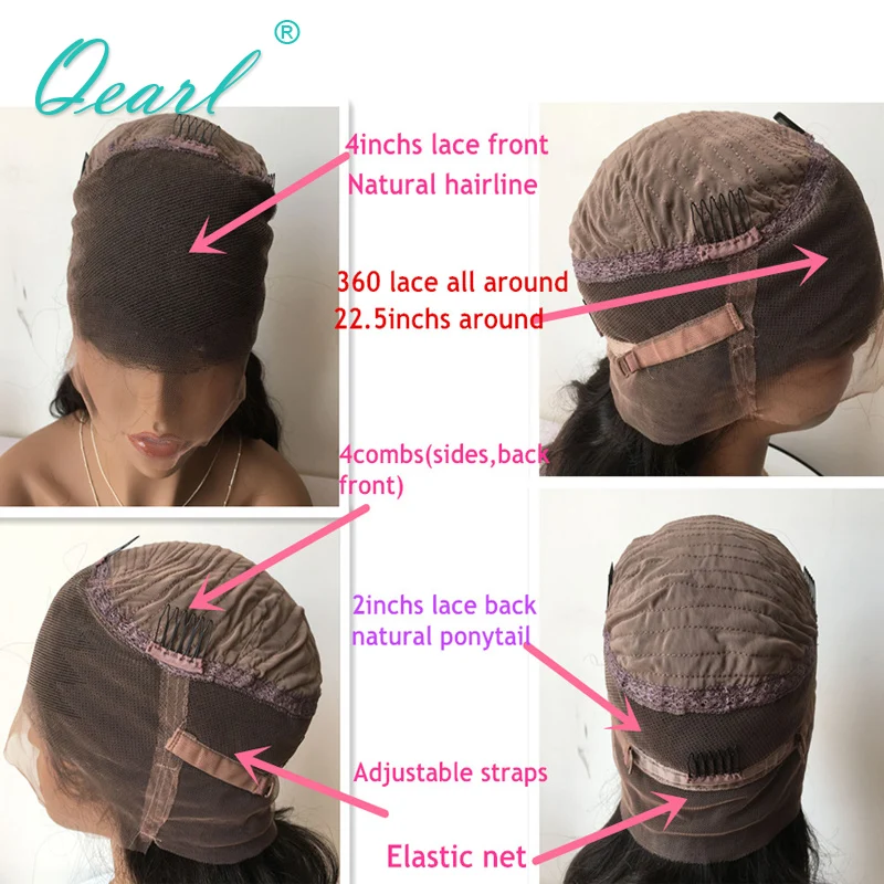 360 lace front cap