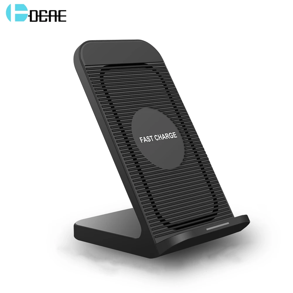 

DCAE 10W Wireless Charger for Samsung Galaxy S9 S8 Note 9 8 Quick Charge For iPhone XS Max XR X 8 Fast Wireless Charging Holder