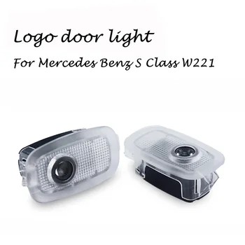 

2X Car Led Logo Door Light for Mercedes Benz S W221 W447 C216 S250 S280 S300 S320 S350 S400 S420 S450 S500 Laser Projector Light