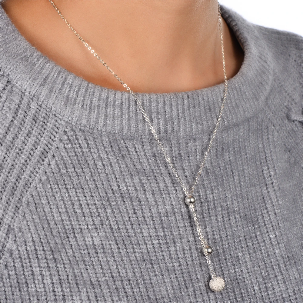 Stock 18 Inch Sterling Silver 925 Necklace Special Caimao Jewelry Free Shipping