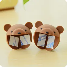 Милые Угловые подушки, 4 шт. в комплекте, угловые подушки, защитные углы для животных, меры безопасности для детей(медведь