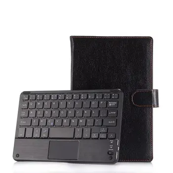 

Universal Anti-knock Wireless Bluetooth Keyboard Tablet Protective Case with Stander for All models are suitable 7/8 inch+pen
