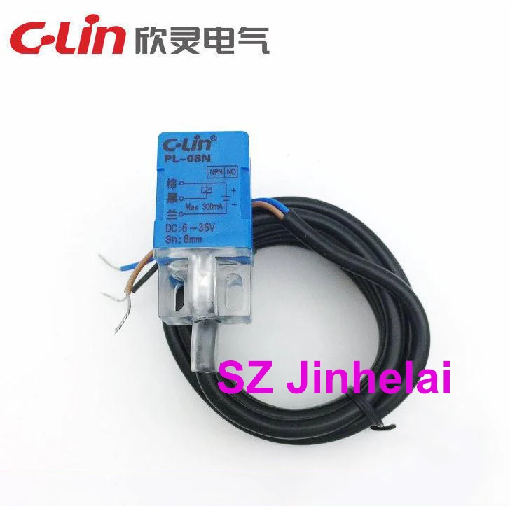 

C-Lin PL-08N Authentic original Angle type inductance Proximity switch NPN DC6-36V