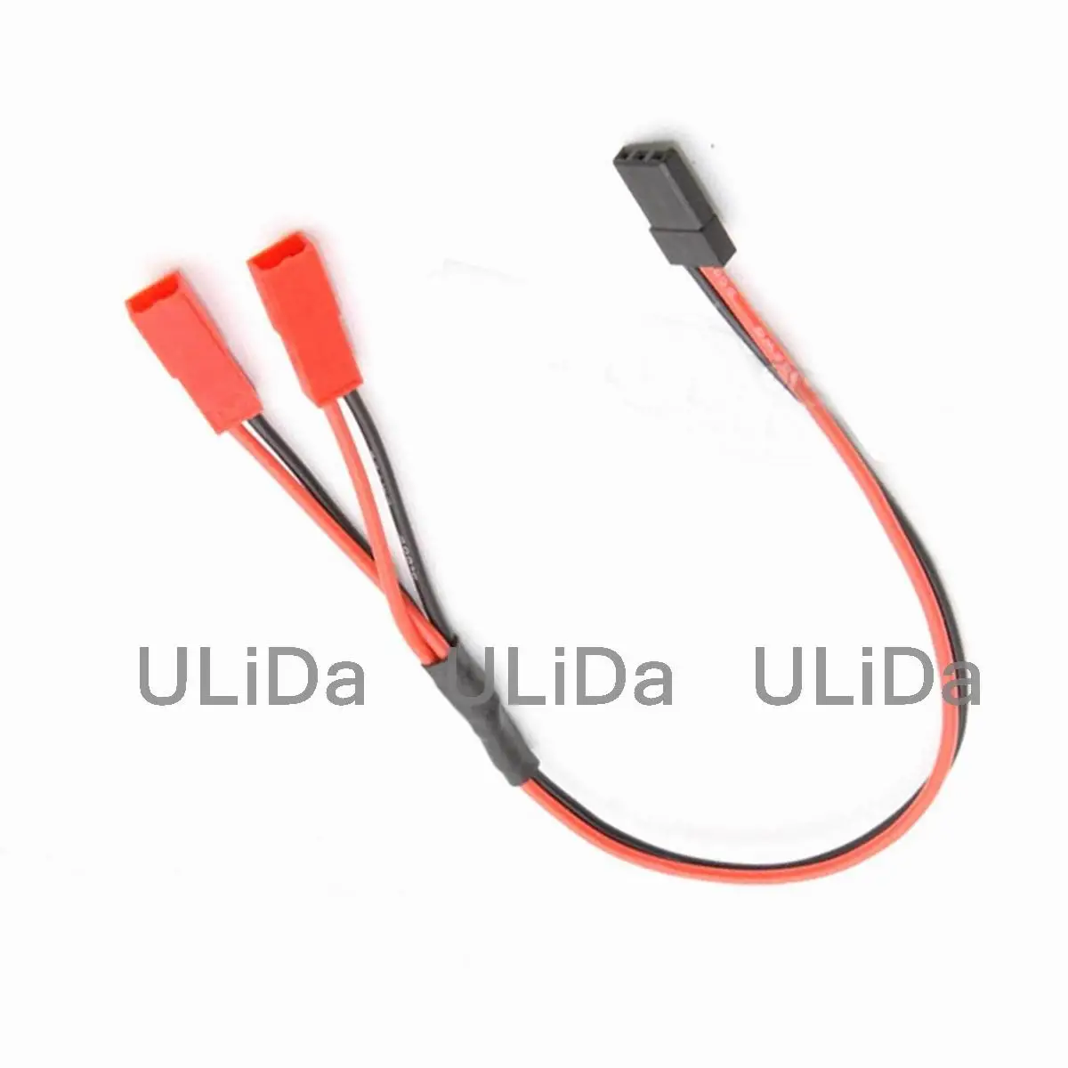Переходник JR для JST 1 к 2 RC Dual Battery удлинитель Параллельный Кабель адаптер