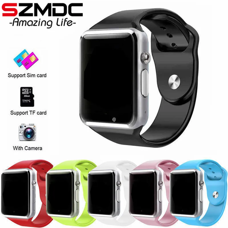 SZMDC A1 Smart Watch With Passometer Camera SIM Card Call