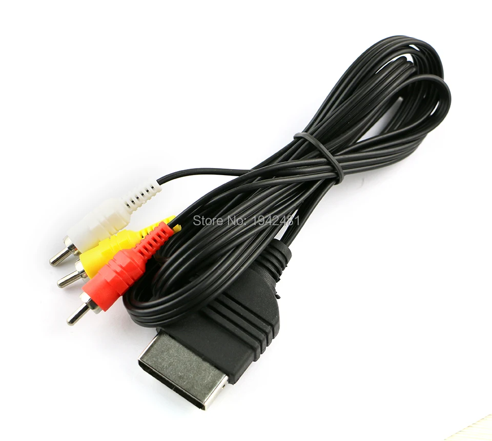 OCGAME 1 8 м HD AV кабель TV RCA аудио шнур видео провод адаптер для системы XBOX|adapter cord|adapter