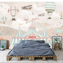 Обои со слоном белого кролика для мальчиков и девочек, диван, ТВ, 3d обои