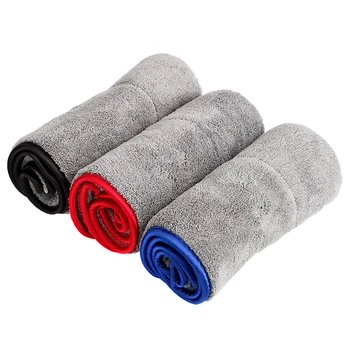 

42*48cm Soft Car Wash Towel Detailing Clean Cloth Microfiber Towel Car-styling Car Washing Cleaning Drying Cloth Auto Care Tools