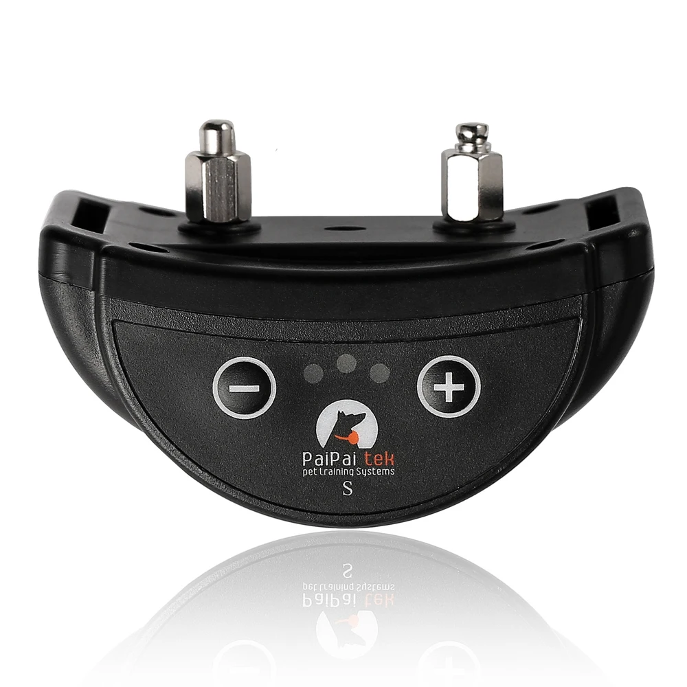 Black Анти лай электрический ошейник для собак для маленьких средних собак USB Перезаряжаемый регулируемый ремень для домашних собак тренировочный ошейник 4 цвета - Цвет: Black