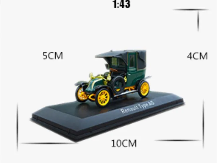 Высокая моделирования 1:43 Масштаб сплава Renault классический автомобиль, NOREV Renault тип и AG, Коллекция Модель, бесплатная доставка