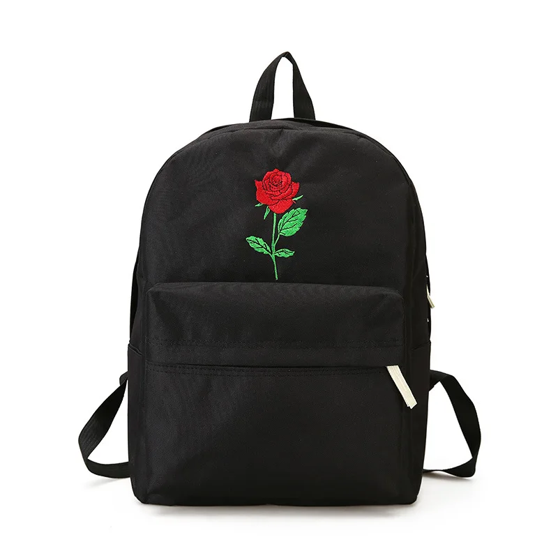 HOBBAGGO Men Women Oxford Cloth Backpack Cute Rose Embroidery Rucksack for Teenagers Travel Bags School Bags Best Sale- New
HOBBAGGO Men Women Oxford Cloth Backpack Cute Rose Embroidery Rucksack for Teenagers Travel Bags School Bags Best Sale- New